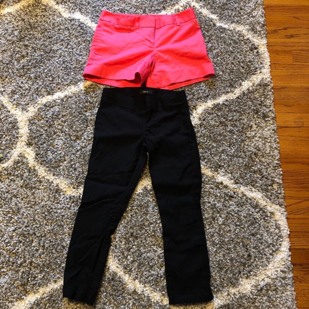 Express Shorts Ankle Dress Pants Size 2